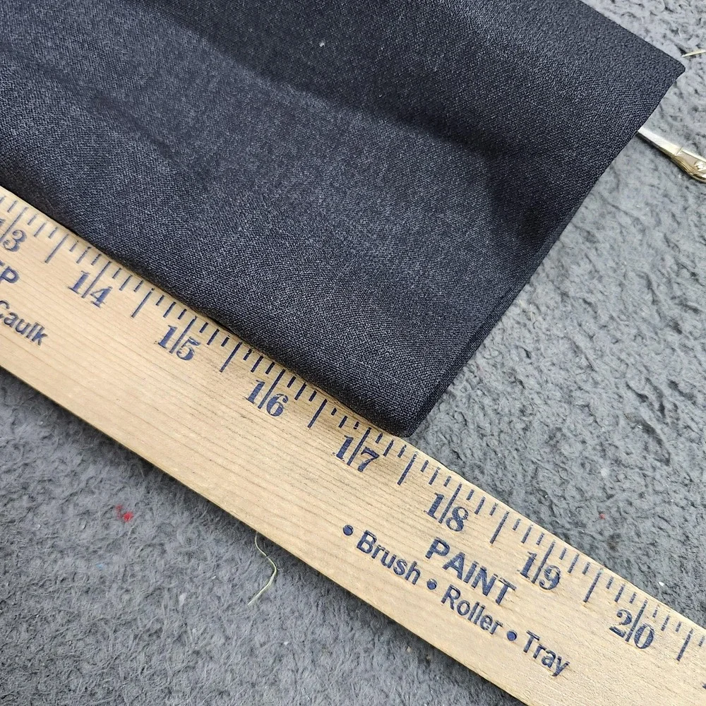 Brooks Brothers Suit Jacket Mens 46 Gray Wool 346 2 Button Blazer Classic Fit